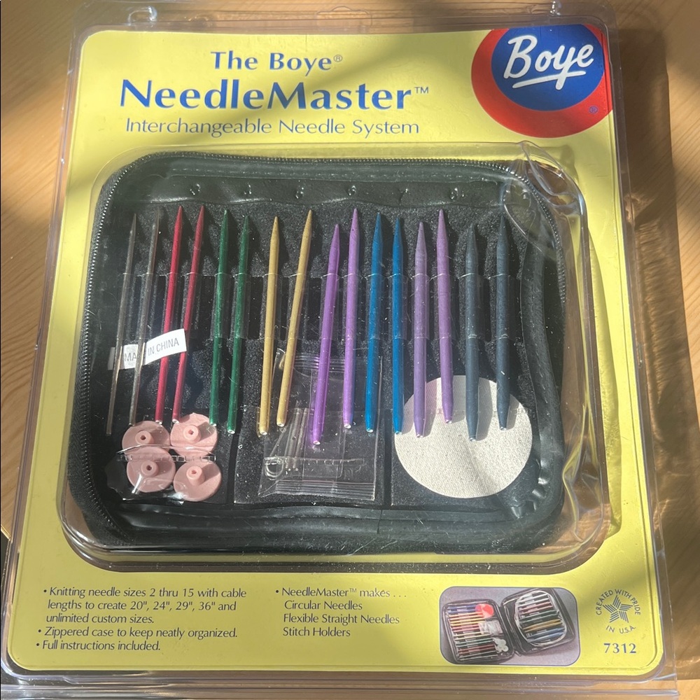 Never been opened! Collectible! Boye NeedleMaster Interchangeable Needle System